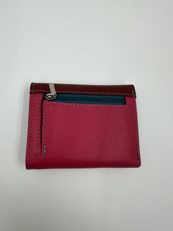 Дамски портфейл от естествена кожа в многоцветен дизайн MD Style