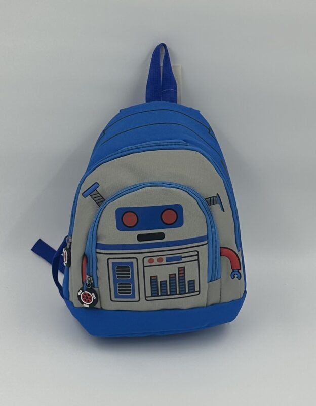 Детска раничка синя MD Style