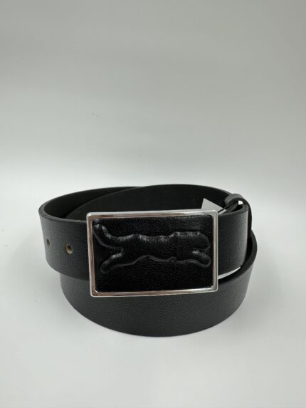 Дамски колан от естествена кожа черен MD Style