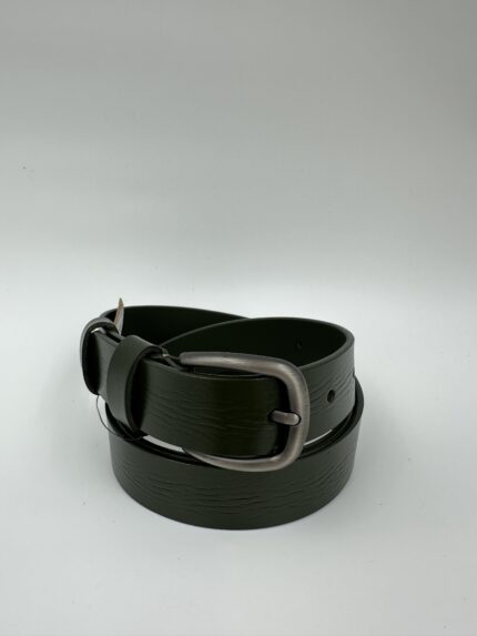 Дамски колан от естествена кожа черен MD Style