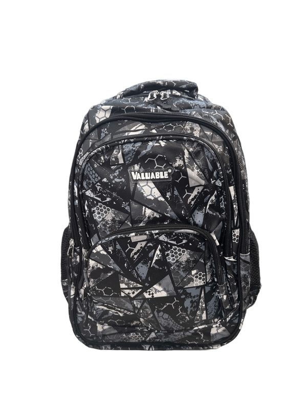 Ученическа раница в черен цвят – код: MD1028 MD Style
