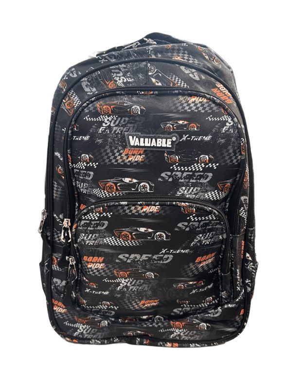 Ученическа раница в черен цвят – код: MD1025 MD Style