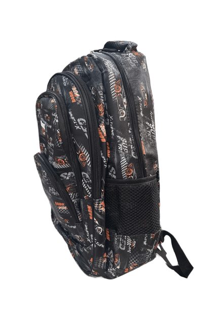 Ученическа раница в черен цвят – код: MD1025 MD Style