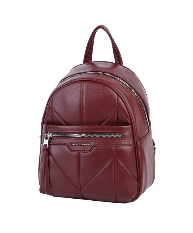 Дамска раница David Jones от еко кожа в цвят бордо – код: MD0013 MD Style