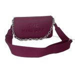 Дамска чанта с дълга дръжка в малинов цвят – код: MDS0006 MD Style