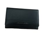 Дамски портфейл от естествена кожа в черен цвят – код: MDW0012 MD Style