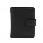 Мъжки портфейл от естествена кожа в черен цвят – код: MDWM001 MD Style