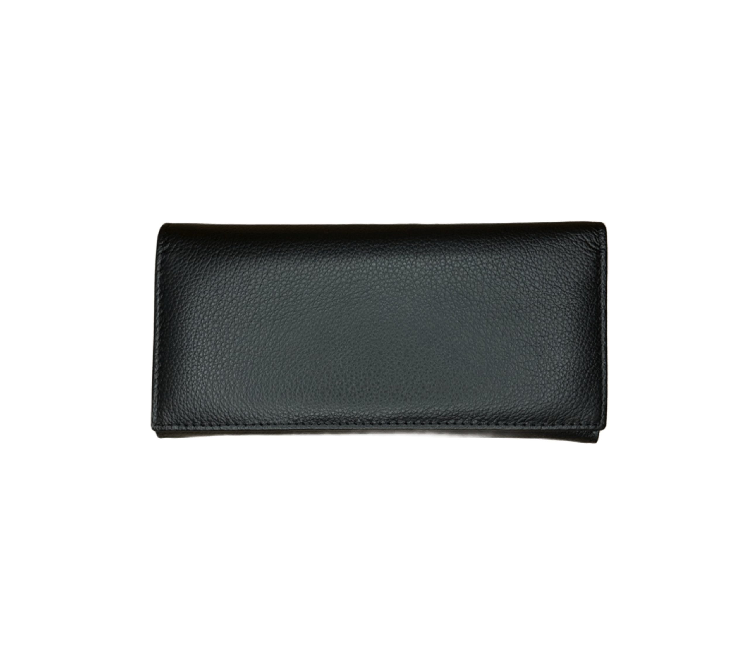 Дамско портмоне от естествена кожа в черен цвят – код: MDW501-1 Дамско портмоне от естествена кожа в черен цвят – код: MDW501-1 MD Style