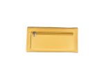 Дамско портмоне от естествена кожа в горчичено жълт цвят – код: MDW501-2 MD Style