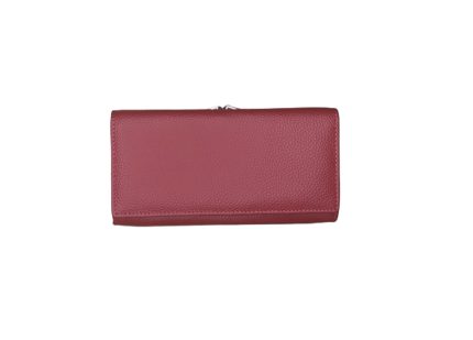 Дамско портмоне от естествена кожа в червен цвят – код: MDW1519 MD Style