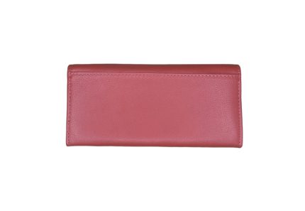 Дамско портмоне от естествена кожа в червен цвят – код: MDW-K-806-H09 MD Style