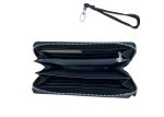 Дамско портмоне от естествена кожа в черен цвят – код: MDW-K-9026-H09 MD Style