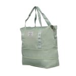 Текстилна пътна чанта за ръчен багаж в светло зелен цвят – код: MD2643-2 MD Style