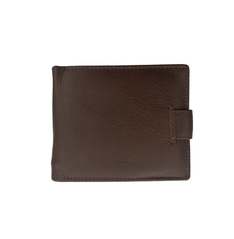 Мъжки портфейл от естествена кожа в кафяв цвят – код: MDW-1301-1 MD Style