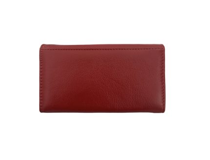 Дамско портмоне от естествена кожа в червен цвят – код: MDW-544 MD Style