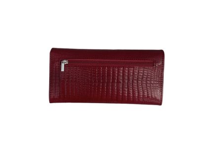 Лачено дамско портмоне от естествена кожа – код: MDW-FE501-1 MD Style