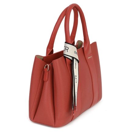 Дамска чанта от еко кожа в червен цвят – код: 942-1 MD Style