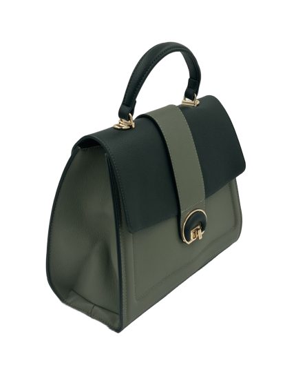 Дамска чанта от еко кожа в зелен цвят – код: MC454 MD Style