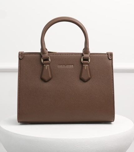 Дамска чанта от висококачествена еко кожа David Jones в черен цвят – код: СМ7649-1 MD Style