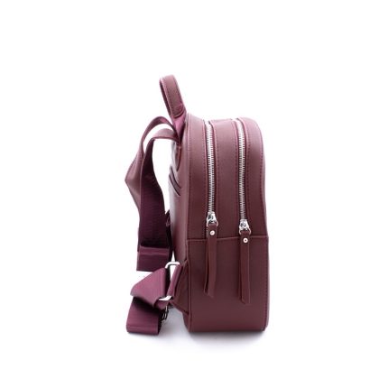 Дамска раница от висококачествена еко кожа Alex & Mia в цвят бордо – код: СD8315 MD Style