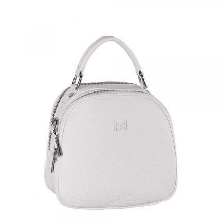 росбоди чанта/мини раничка Alex & Mia от еко кожа в бял цвят – код: 8166 MD Style