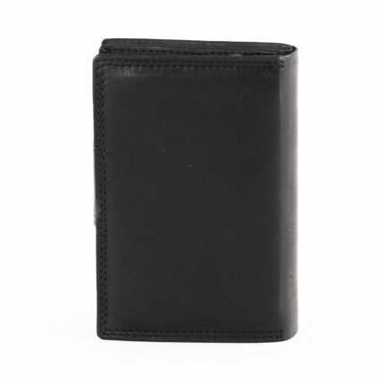 Дамски портфейл от естествена кожа в черен цвят – код: В54 MD Style