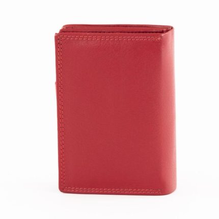 Дамски портфейл от естествена кожа в червен цвят – код: В54-1 MD Style