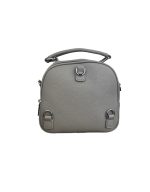 Кросбоди чанта/мини раничка Alex & Mia от еко кожа в сив цвят – код: 8166-4 MD Style