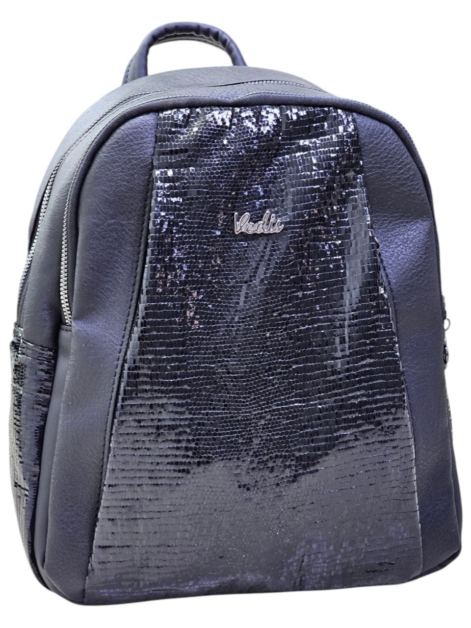 Дамска раница от висококачествена еко кожа “Vedis”- код: 3770-1 Дамска раница от висококачествена еко кожа “Vedis”- код: 3770-1 MD Style