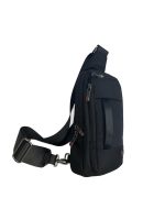 Мъжка еднорамка от текстил в черен цвят – код: 30582 MD Style