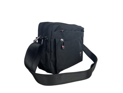 Мъжка чанта от текстил в черен цвят – код: ВО9901 MD Style