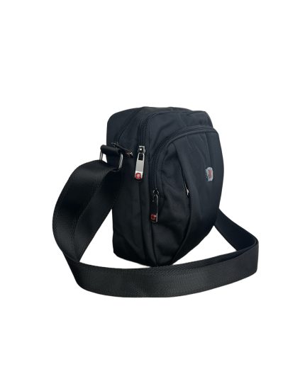 Мъжка чанта от текстил в черен цвят – код: ВО8089 MD Style