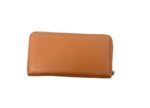 Дамско портмоне от естествена кожа в оранжев цвят – код: MDW-К-9036-3-Н09-4 MD Style
