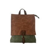 Дамска раница от велурена еко  кожа – код: 01106-10 MD Style