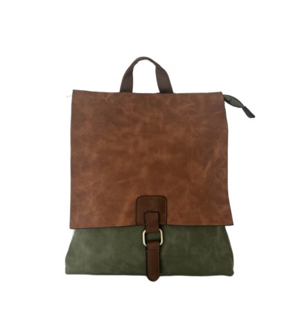 Дамска раница от велурена еко  кожа – код: 01106-10 MD Style