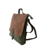 Дамска раница от велурена еко  кожа – код: 01106-10 MD Style