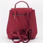 Дамска раница Diana & Co от еко кожа в червен цвят – код: DHJ824-1-3 MD Style