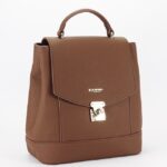 Дамска раница Diana & Co от еко кожа в кафяв цвят – код: DHJ824-1-2 MD Style