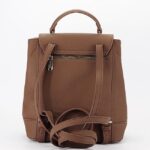 Дамска раница Diana & Co от еко кожа в кафяв цвят – код: DHJ824-1-2 MD Style
