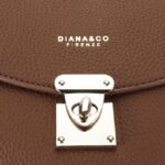 Дамска раница Diana & Co от еко кожа в кафяв цвят – код: DHJ824-1-2 MD Style