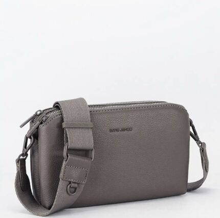 Дамска чанта през рамо David Jones в сив цвят - код: В-СМ6905-1-3