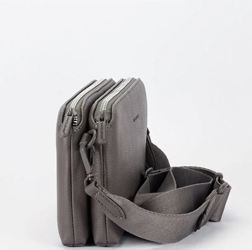 Дамска чанта през рамо David Jones в сив цвят – код: В-СМ6905-1-3 MD Style