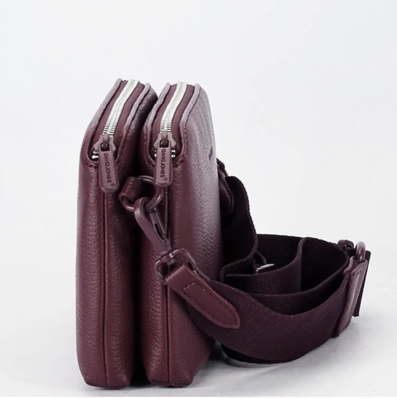 Дамска чанта през рамо David Jones в цвят бордо – код: В-СМ6905-1-1 MD Style