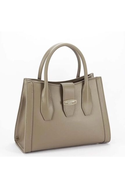 Дамска чанта David Jones в бежов цвят - код: 7187-1