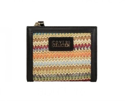 Дамско портмоне от еко кожа в черен цвят – код: CCW94-2-3 MD Style