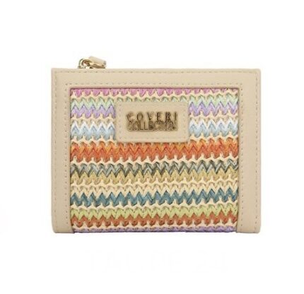 Дамско портмоне от еко кожа в бежов цвят – код: CCW94-2 MD Style