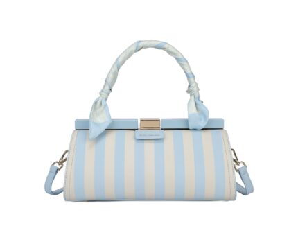 Дамска чанта Regina Schrecker в бебешко син цвят – код: RS5789 MD Style