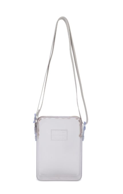 Силиконова кросбоди чантичка в бял цвят – код: MC707-3 MD Style