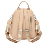 Дамска раница от висококачествена еко кожа в цвят каки – код: MC750 MD Style