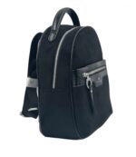 Дамска раничка от велурена еко кожа Alex Mia в черен цвят – код: 8829-1 MD Style